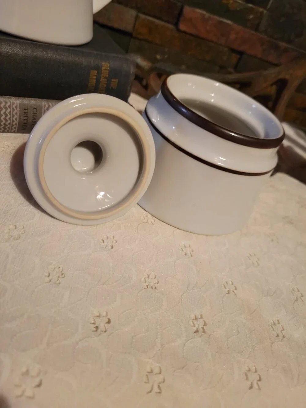 Vintage Noritake Primastone Tundra Sugar Bowl & Creamer Set Japan Stoneware
